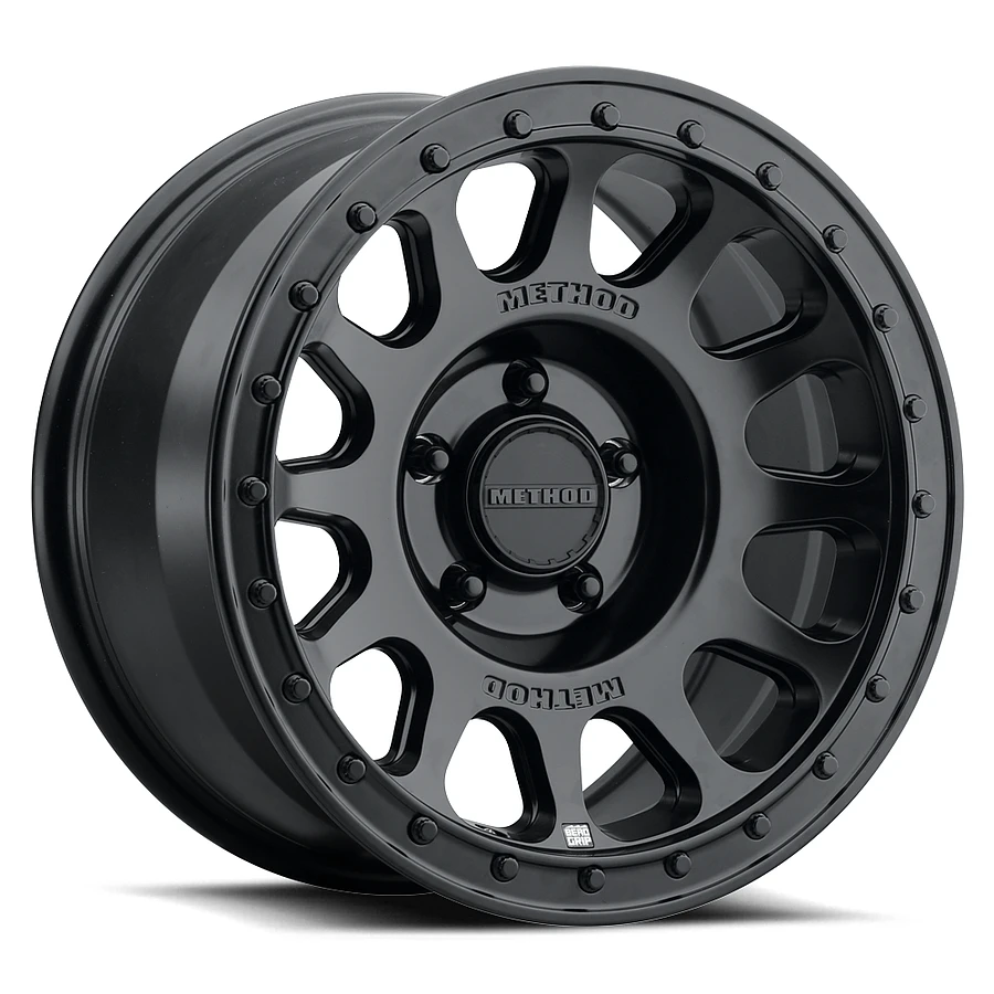 Method MR709 HD Bead Grip Matte Black 17 Inch Wheels