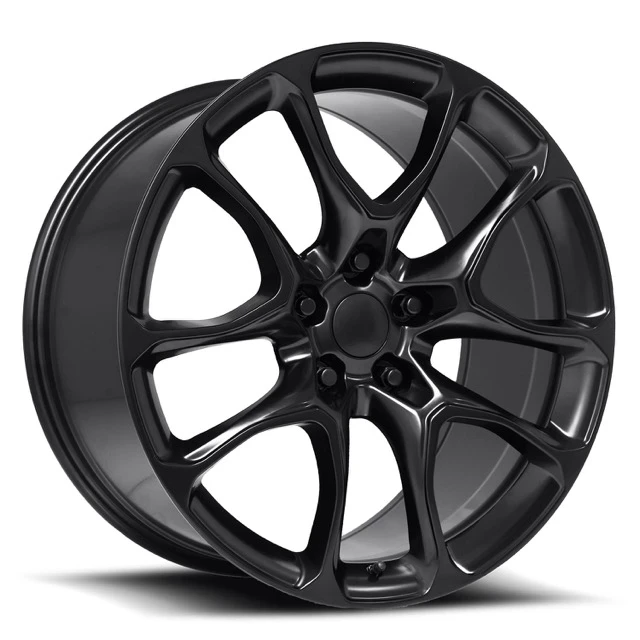 REPLICA 1135 Wheels Gloss Black 20x9 Rims 5x127mm ET+34mm Replica - REPLICA 1135 Wheels Gloss Black 20x9 Rims 5x127mm ET+34mm - rims - 20" diameter - 5x127mm