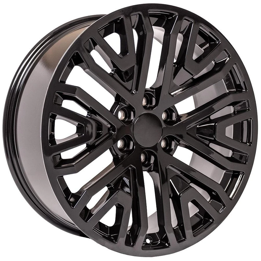 REPLICA 1109 Wheels Gloss Black 22x9 Rims 6x139.7mm ET+28mm