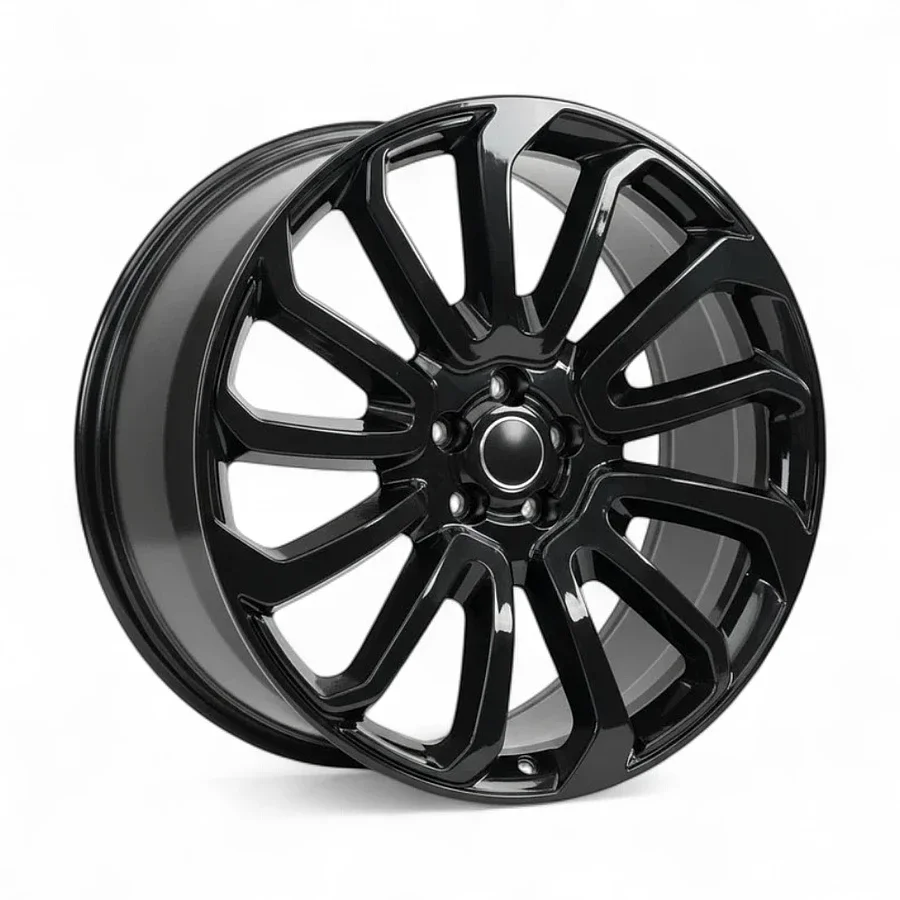 REPLICA 1132 Wheels Gloss Black 22x9.5 Rims 5x120mm ET+42mm Replica - REPLICA 1132 Wheels Gloss Black 22x9.5 Rims 5x120mm ET+42mm - rims - 22" diameter - 5x120mm