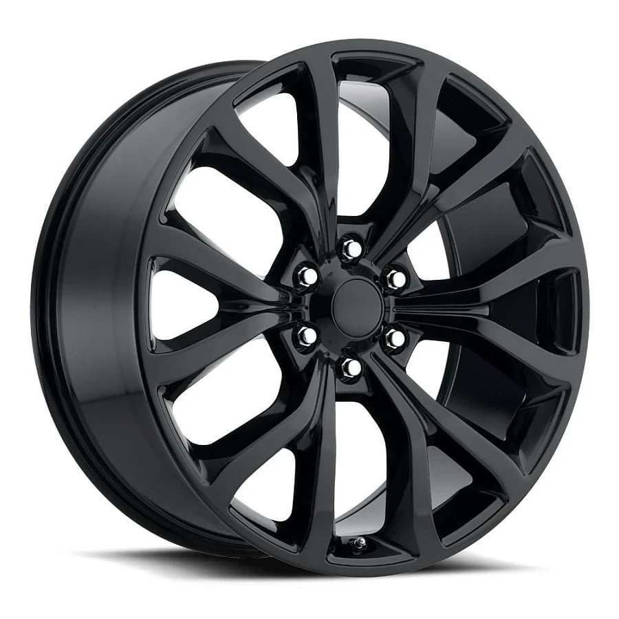 REPLICA 1125 Wheels Gloss Black 22x9.5 Rims 6x135mm ET+40mm