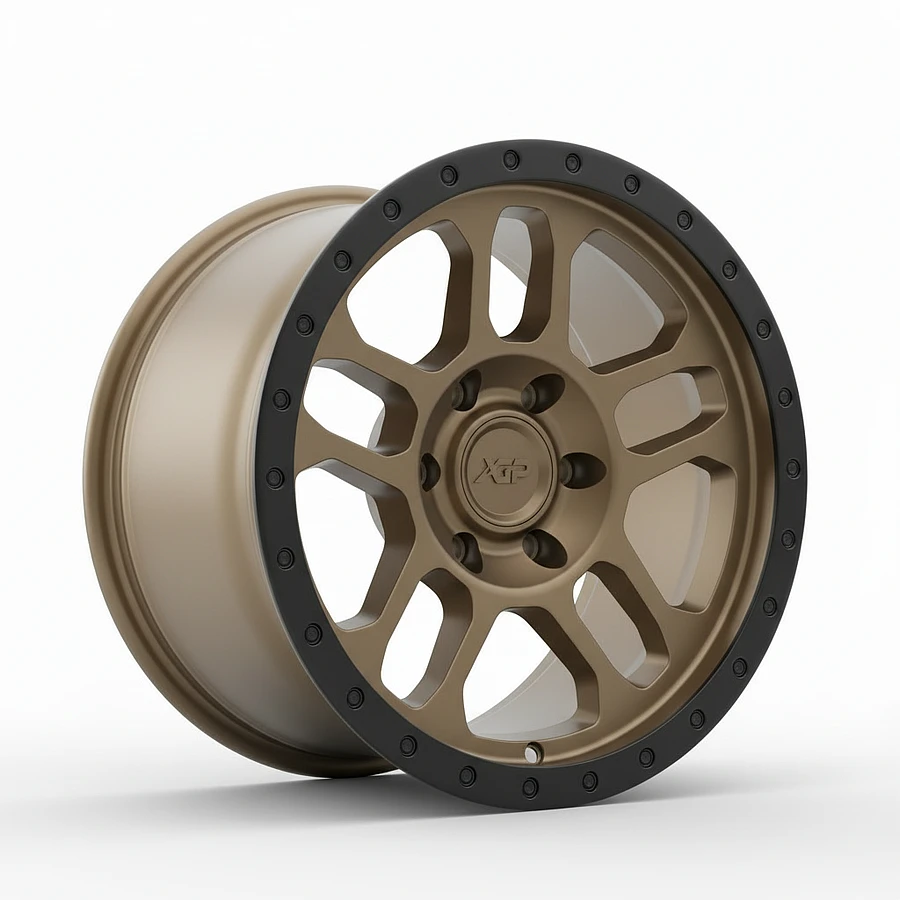 301 Bronze with Black Ring Rims for Toyota Tacoma, Toyota 4Runner, Chevy Silverado