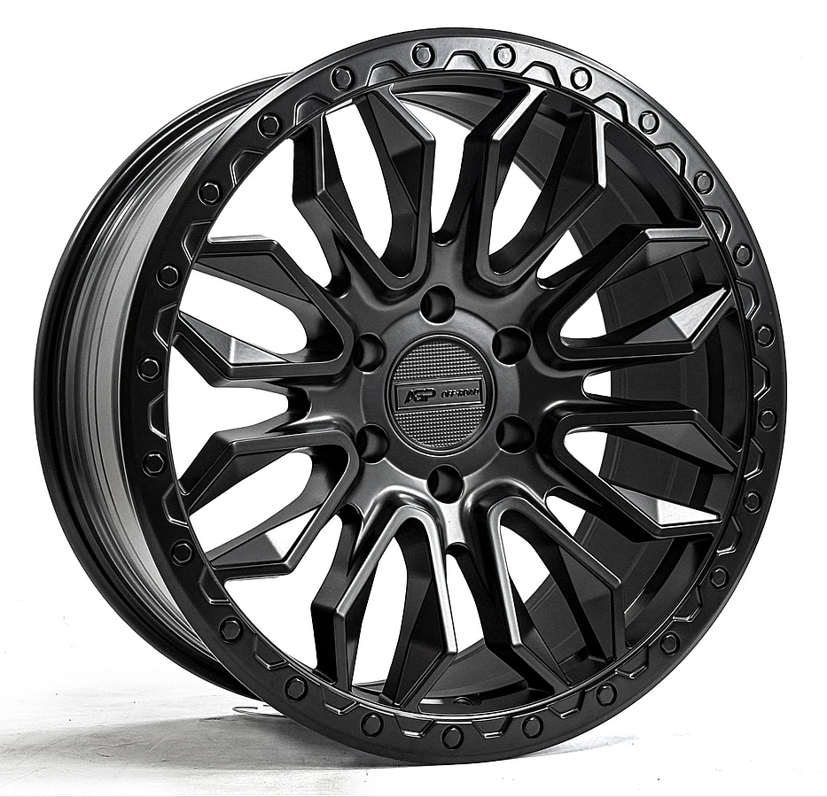 304 Matte Black Rims for Chevy Silverado 2500, Chevy Silverado 3500, Gmc Sierra 2500
