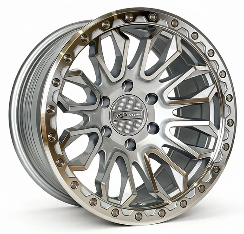17 Inch Silver Machined 5 Lug Jeep Rims 304SM-1790-12127