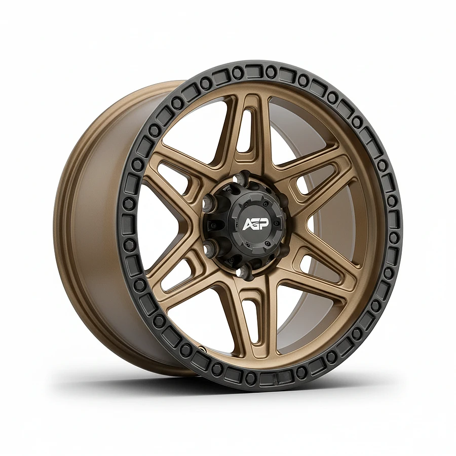 307 Bronze with Black Ring Rims for Ford F150, Ford Expedition, Ford Raptor