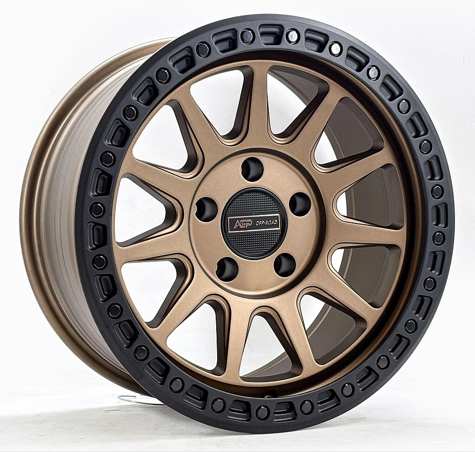 AGP 310 Bronze with Black Ring Wheel AGP 310 Bronze with Black Ring Wheel