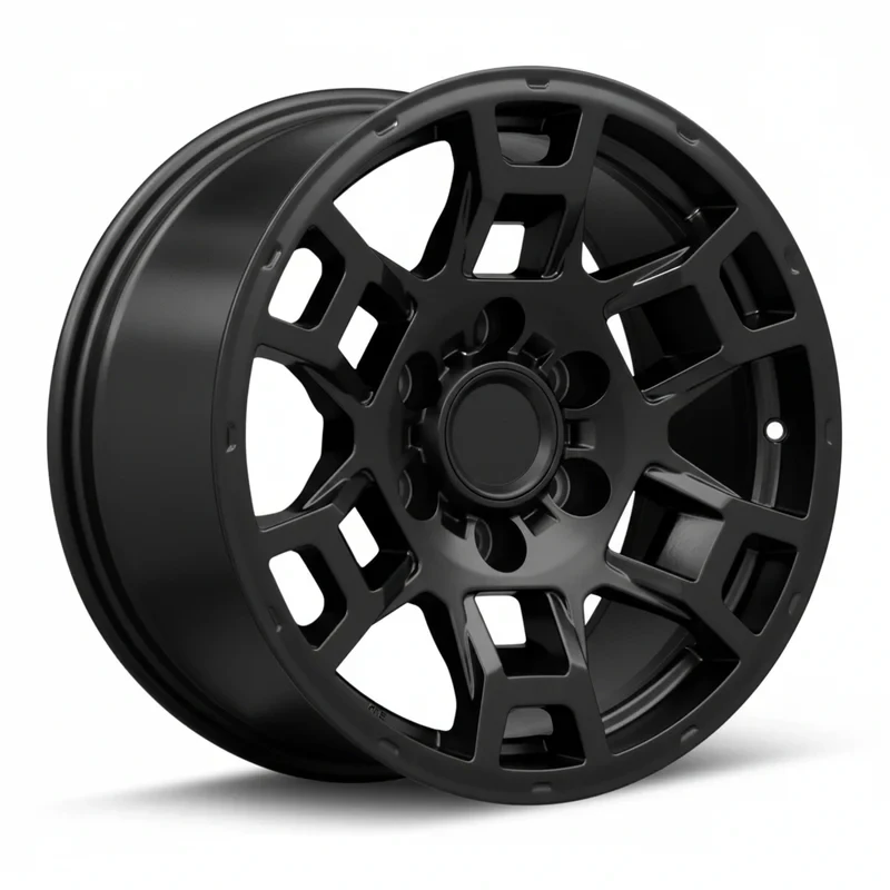 302 Matte Black Rims for Toyota Tacoma, Toyota 4Runner, Chevy Silverado