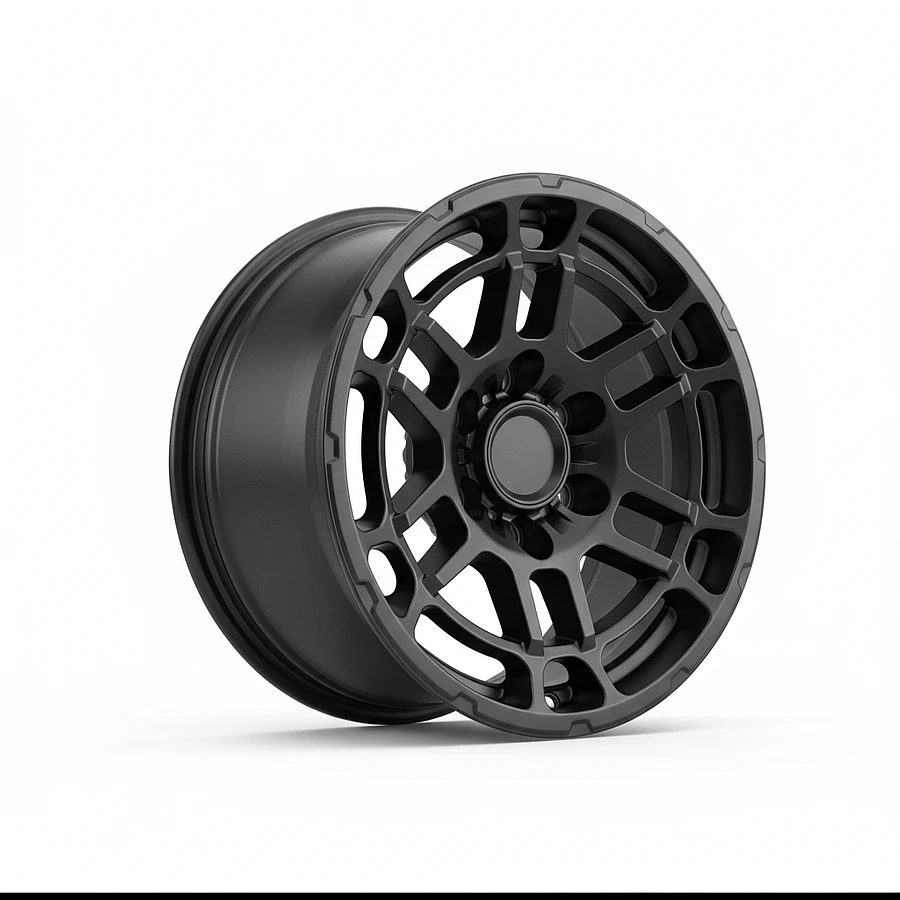 305 Matte Black Rims for Toyota Tacoma, Toyota 4Runner, Chevy Silverado