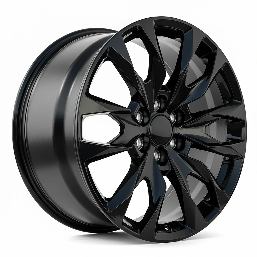 1103 Gloss Black Rims for Toyota Tacoma, Toyota 4Runner, Chevy Silverado