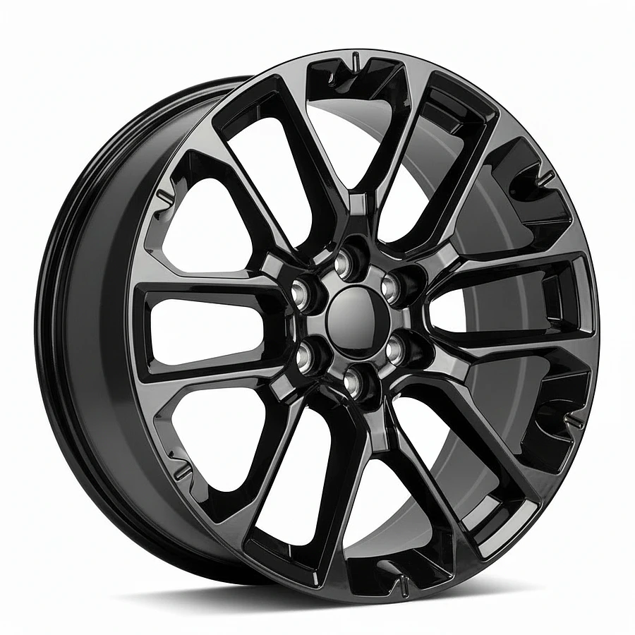 22x9 1104 Gloss Black Wheels 6x139.7 Bolt Pattern ET+28 22x9 1104 Gloss Black Wheels 6x139.7 Bolt Pattern ET+28