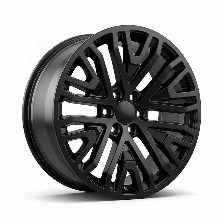 1109 Gloss Black Rims for Toyota Tacoma, Toyota 4Runner, Chevy Silverado
