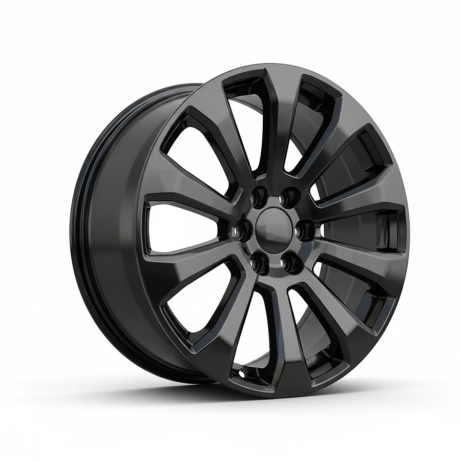 1115 Gloss Black Rims for Toyota Tacoma, Toyota 4Runner, Chevy Silverado