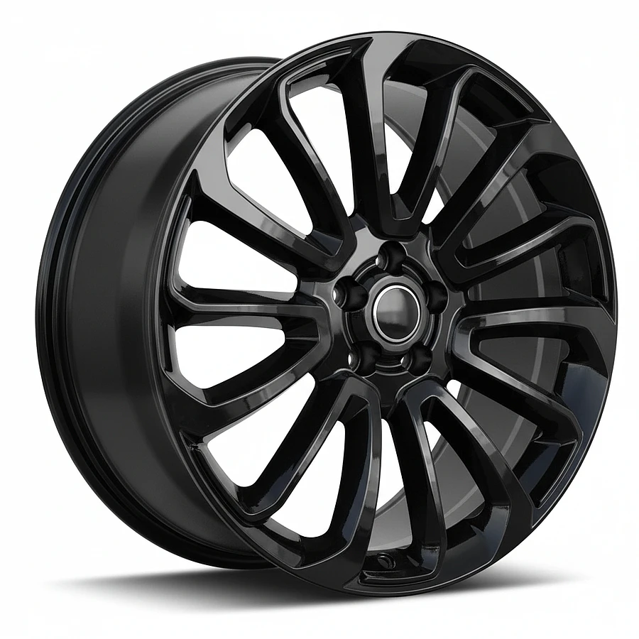 1132 Gloss Black Rims 22x9.5 5x120 ET+42