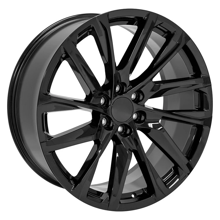 REPLICA 1106 Wheels Gloss Black 22x9 Rims 6x139.7mm ET+28mm