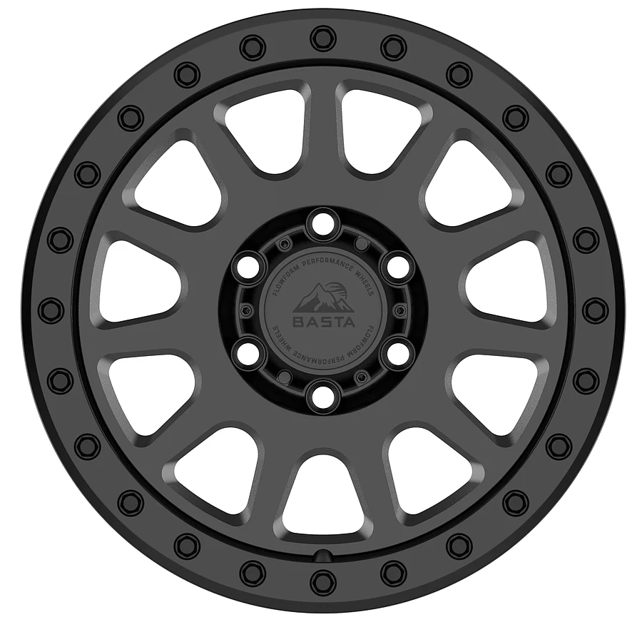 17 Inch Matte Black 6 Lug Ford Rims RF1MB-178565+18