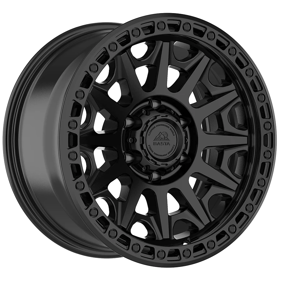 RF2 Matte Black Rims for Ford F150, Ford Expedition, Ford Raptor