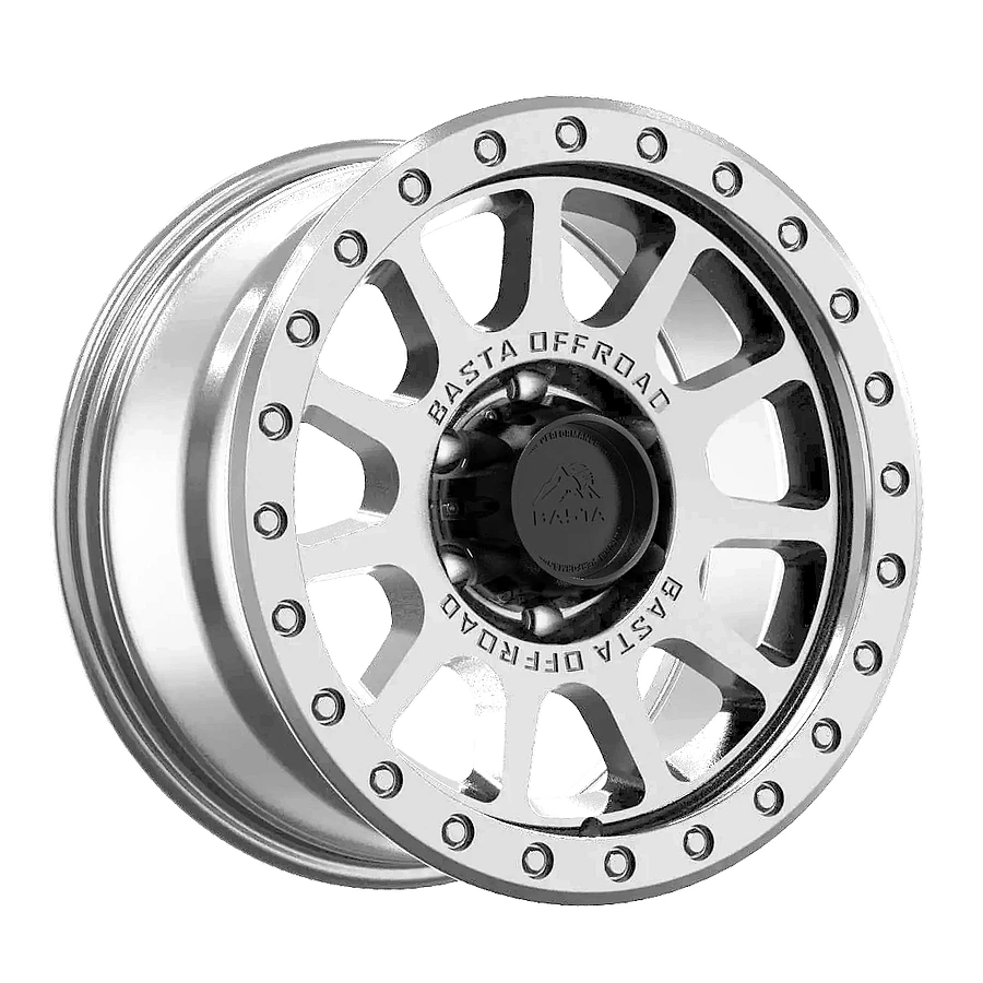 BASTA RF1 Wheels Silver Machined 17x8.5 Rims 6x139.7mm ET0mm BASTA - BASTA RF1 Wheels Silver Machined 17x8.5 Rims 6x139.7mm ET0mm - rims - 17" diameter - 6x139.7mm
