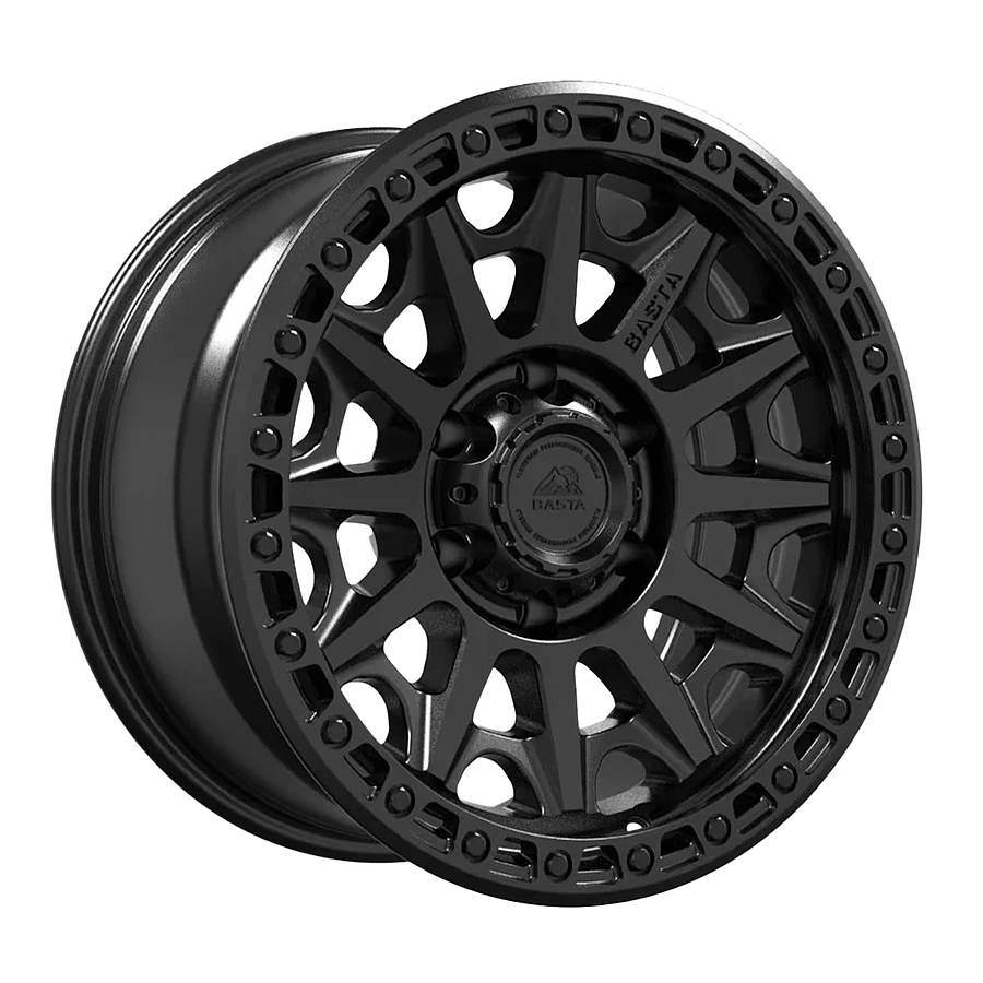BASTA RF2 Wheels Matte Black 17x8.5 Rims 6x135mm ET+18mm BASTA - BASTA RF2 Wheels Matte Black 17x8.5 Rims 6x135mm ET+18mm - rims - 17" diameter - 6x135mm