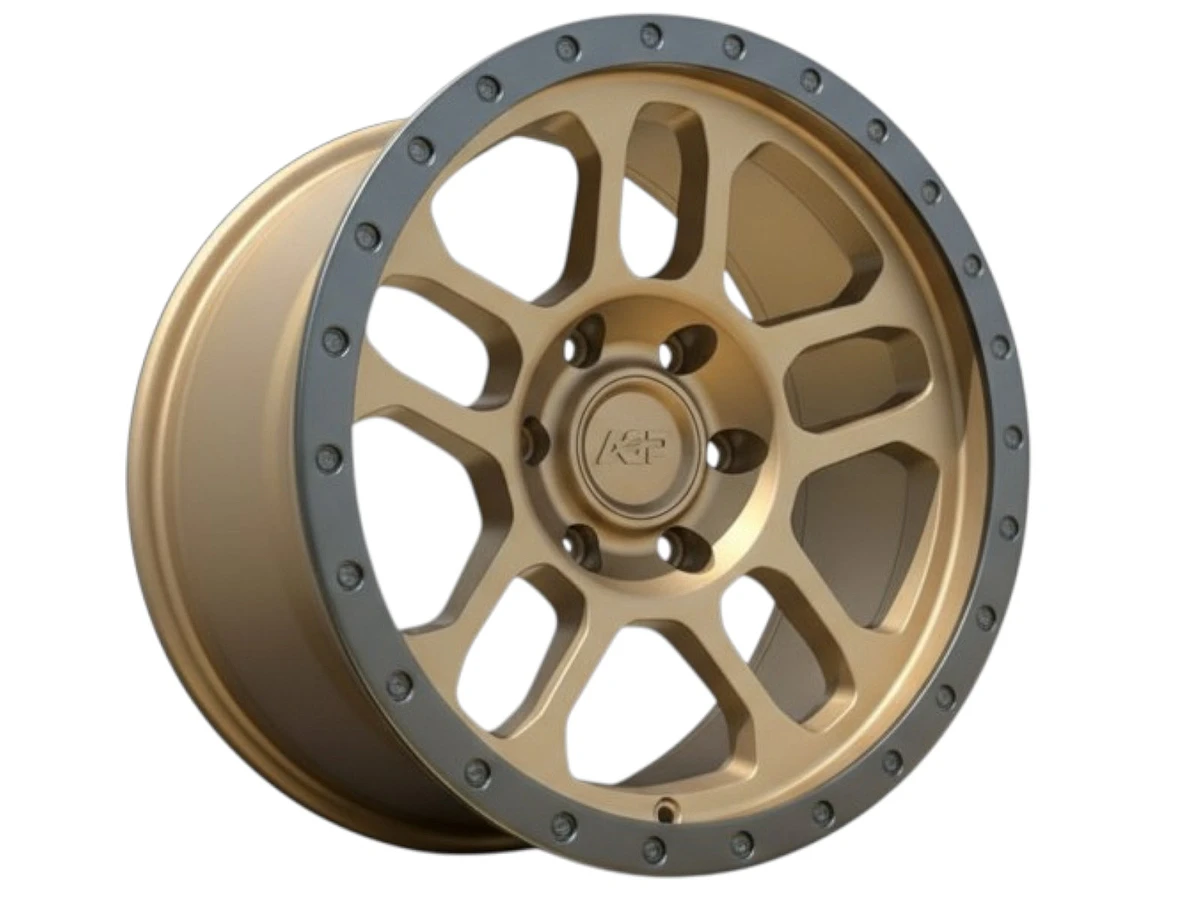 AGP 301 Wheels Bronze with Black Ring 17x9 Rims 6x139.7mm ET+1mm AGP - AGP 301 Wheels Bronze with Black Ring 17x9 Rims 6x139.7mm ET+1mm - rims - 17" diameter - 6x139.7mm