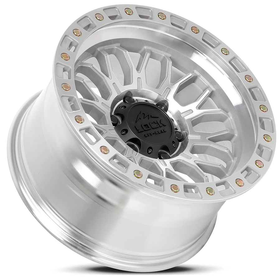 20 Inch Machine With Clear Coat 6 Lug Rims COMBAT-2969MC