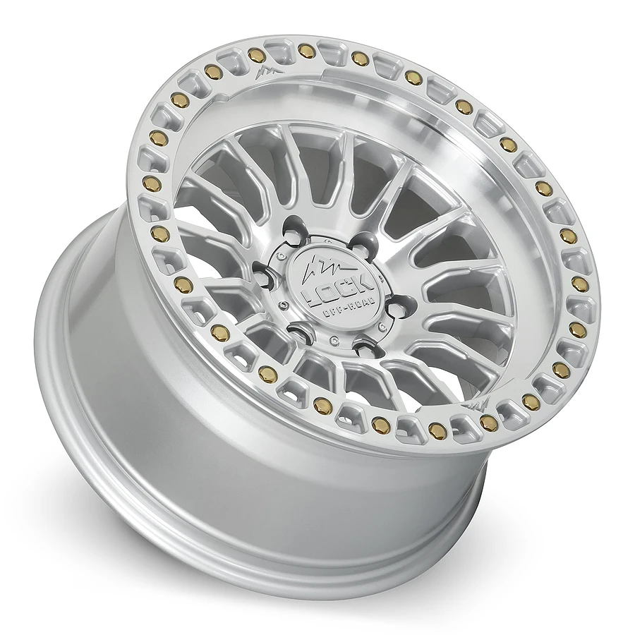 17 Inch Machine With Clear Coat 6 Lug Rims GRIT-7969MC