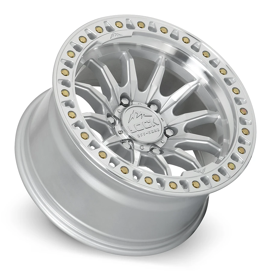20 Inch Machine With Clear Coat 8 Lug Chevy Rims TRAIL-2988MC