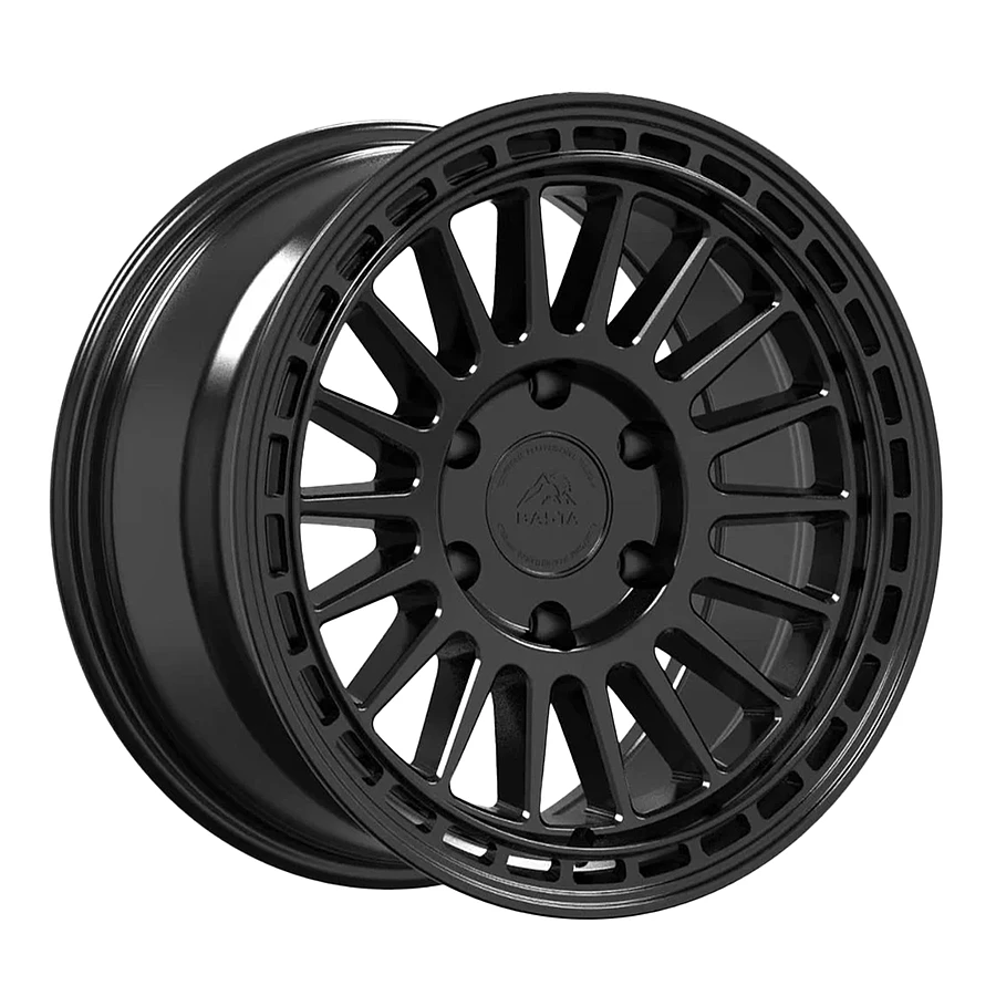 BASTA RF3 Wheels Matte Black 17x8.5 Rims 6x139.7mm ET+18mm BASTA - BASTA RF3 Wheels Matte Black 17x8.5 Rims 6x139.7mm ET+18mm - rims - 17" diameter - 6x139.7mm
