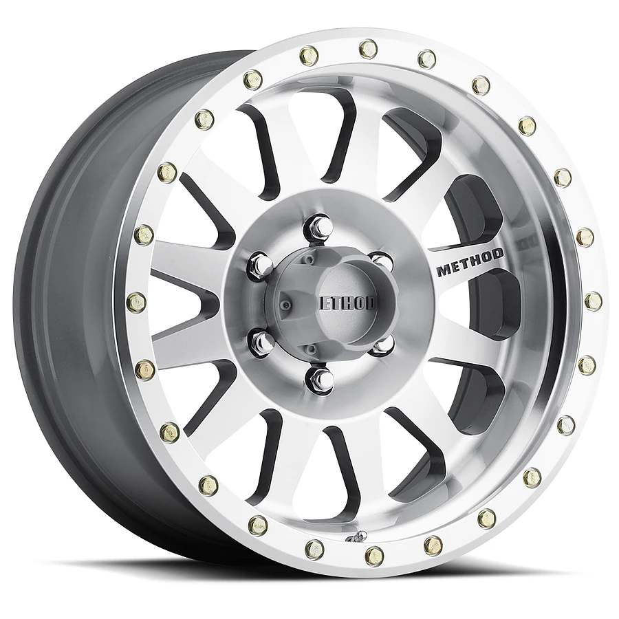 METHOD MR304 Double Standard Wheels Machined - Clear Coat 17x8.5 Rims 6x135mm ET0mm Method - METHOD MR304 Double Standard Wheels Machined - Clear Coat 17x8.5 Rims 6x135mm ET0mm - rims - 17" diameter - 6x135mm