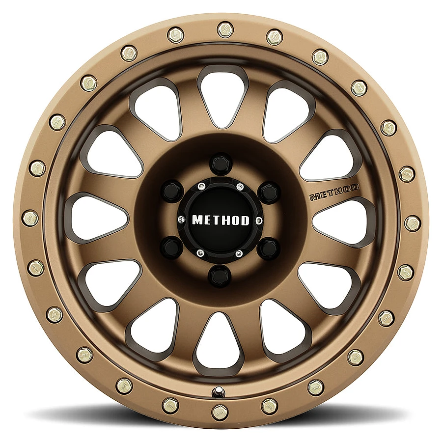 MR304 Double Standard Method Bronze Rims for Dodge Ram 2500, Dodge Ram 3500, Chevy Silverado 2500 Classic