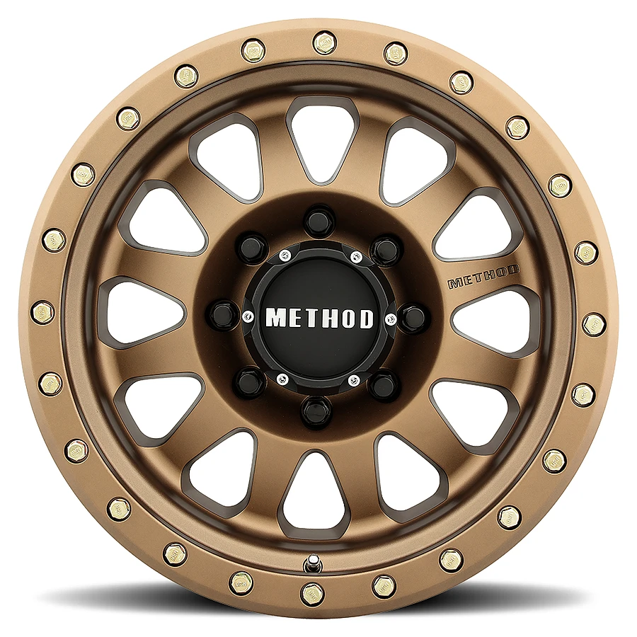 MR304 Double Standard Method Bronze Wheel Close-Up 17x8.5 8x165.1