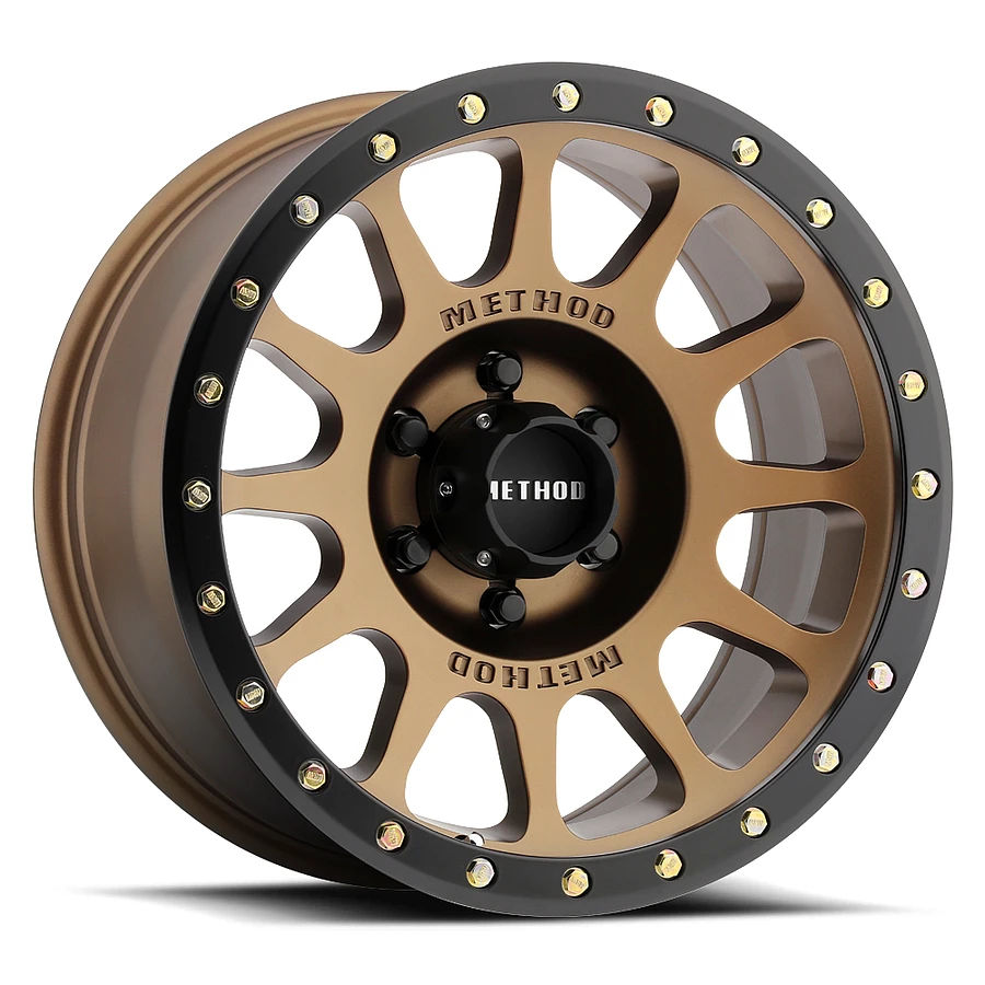 METHOD MR305 NV Wheels Method Bronze - Matte Black Lip 17x8.5 Rims 6x139.7mm ET+25mm Method - METHOD MR305 NV Wheels Method Bronze - Matte Black Lip 17x8.5 Rims 6x139.7mm ET+25mm - rims - 17" diameter - 6x139.7mm