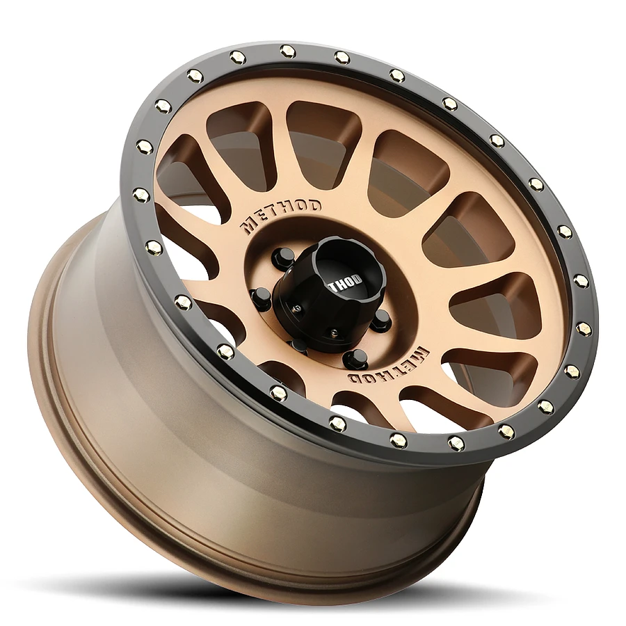 17 Inch Method Bronze - Matte Black Lip 6 Lug Rims MR30578560900