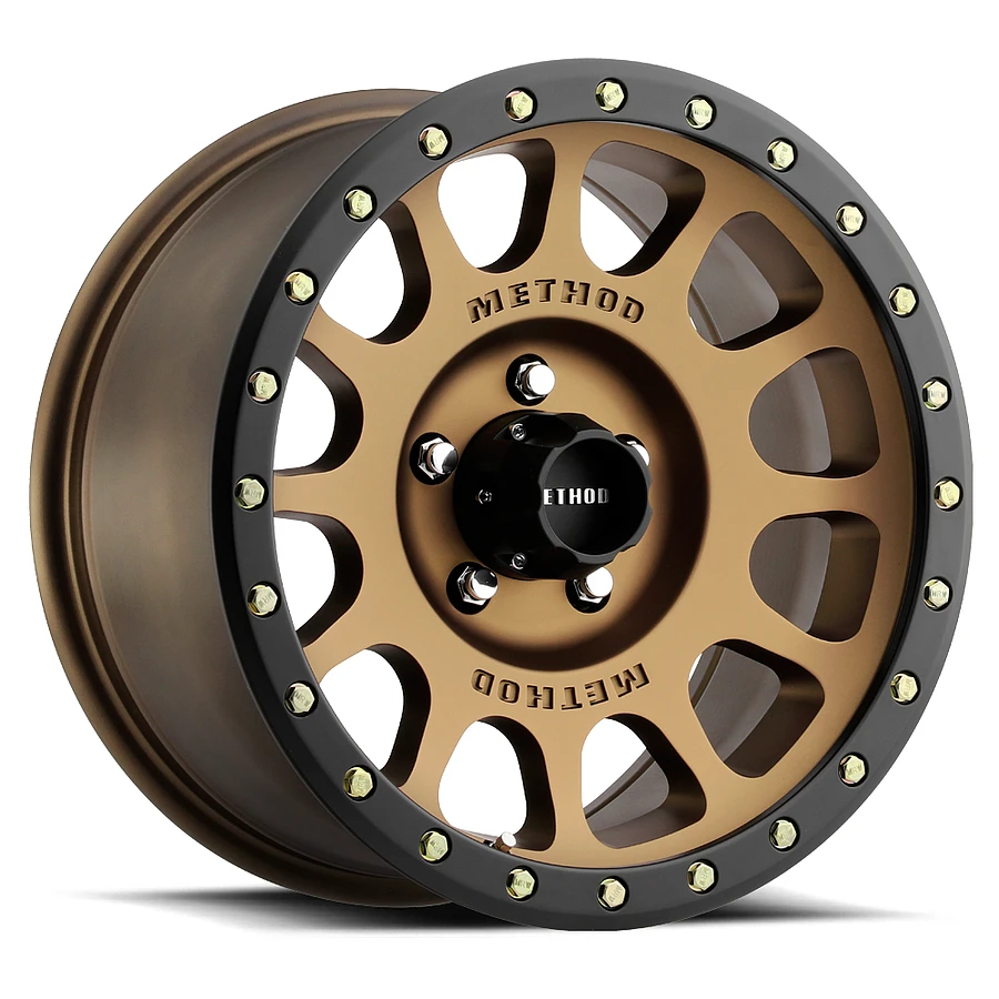 Method MR305 NV Method Bronze - Matte Black Lip 17 Inch Wheels