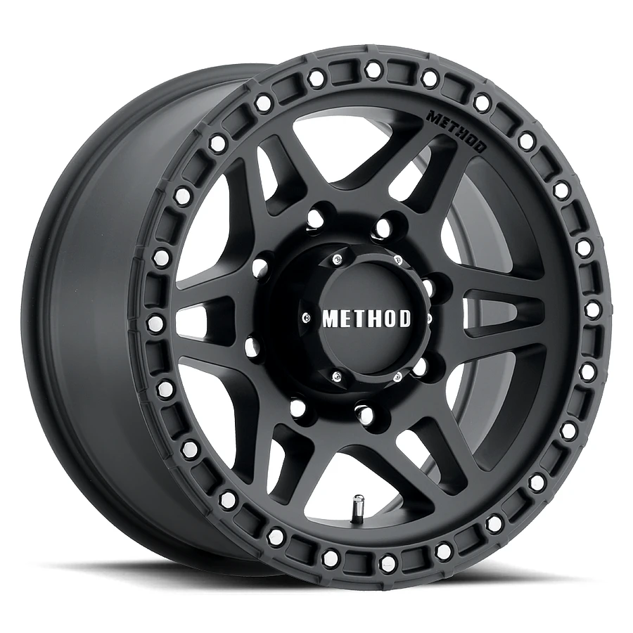 17 Inch Matte Black 5 Lug Rims MR31278555500