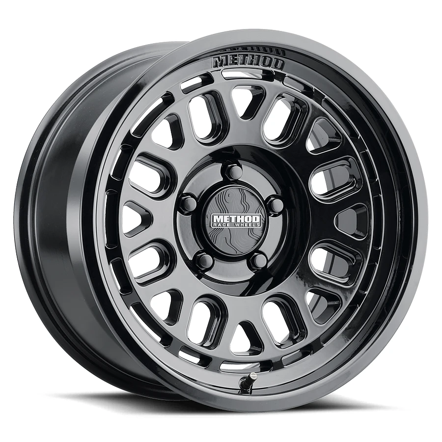 Method MR321 Gloss Black 17 Inch Wheels