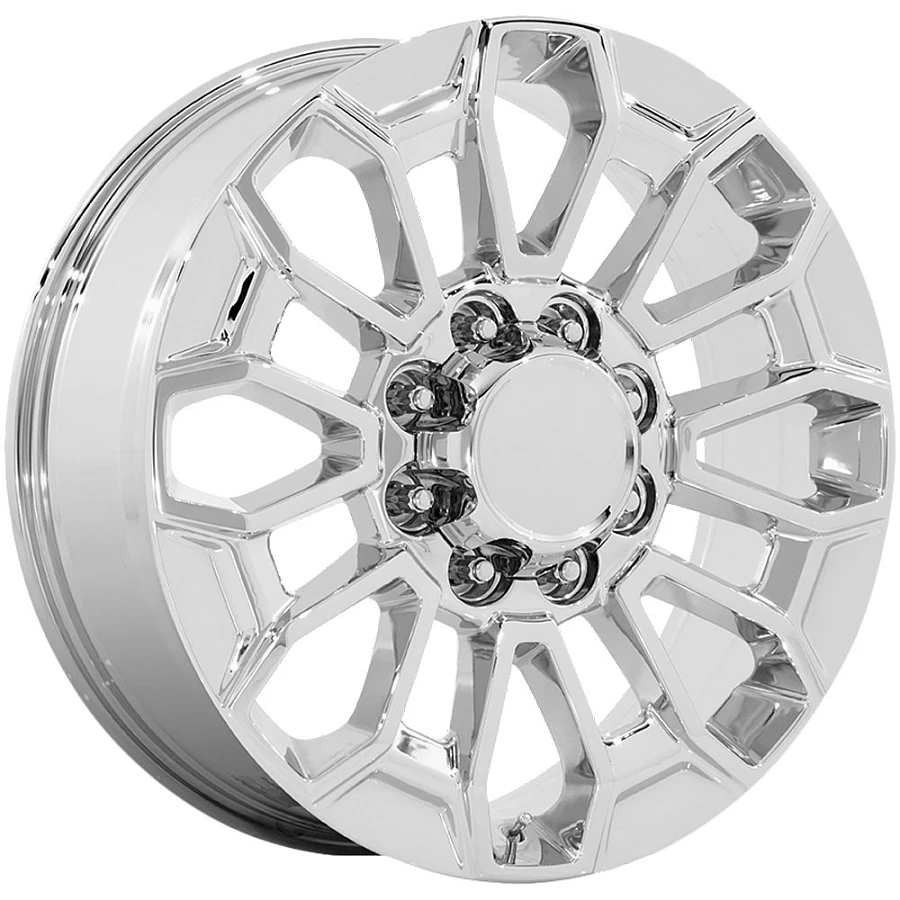REPLICA 1140 Wheels Chrome 22x9 Rims 8x180mm ET+24mm