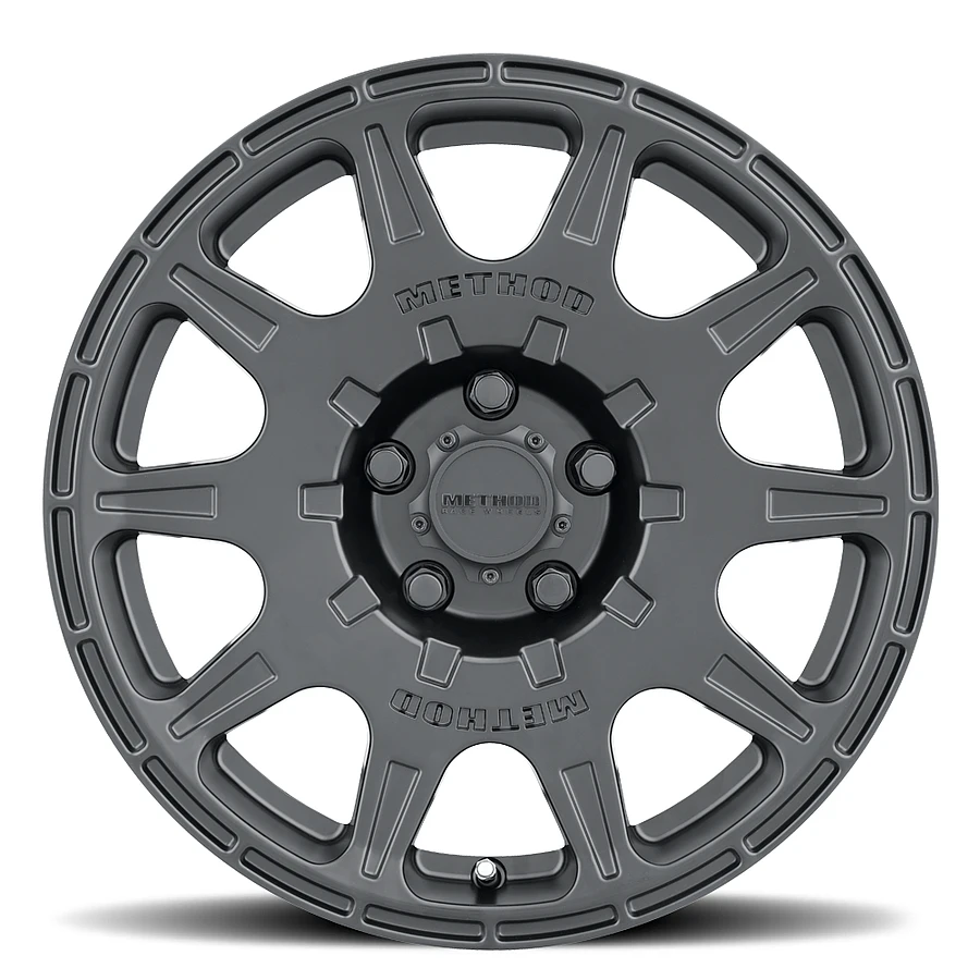 MR502 RALLY Matte Black Rims for Honda Civic, Honda Accord, Toyota Camry