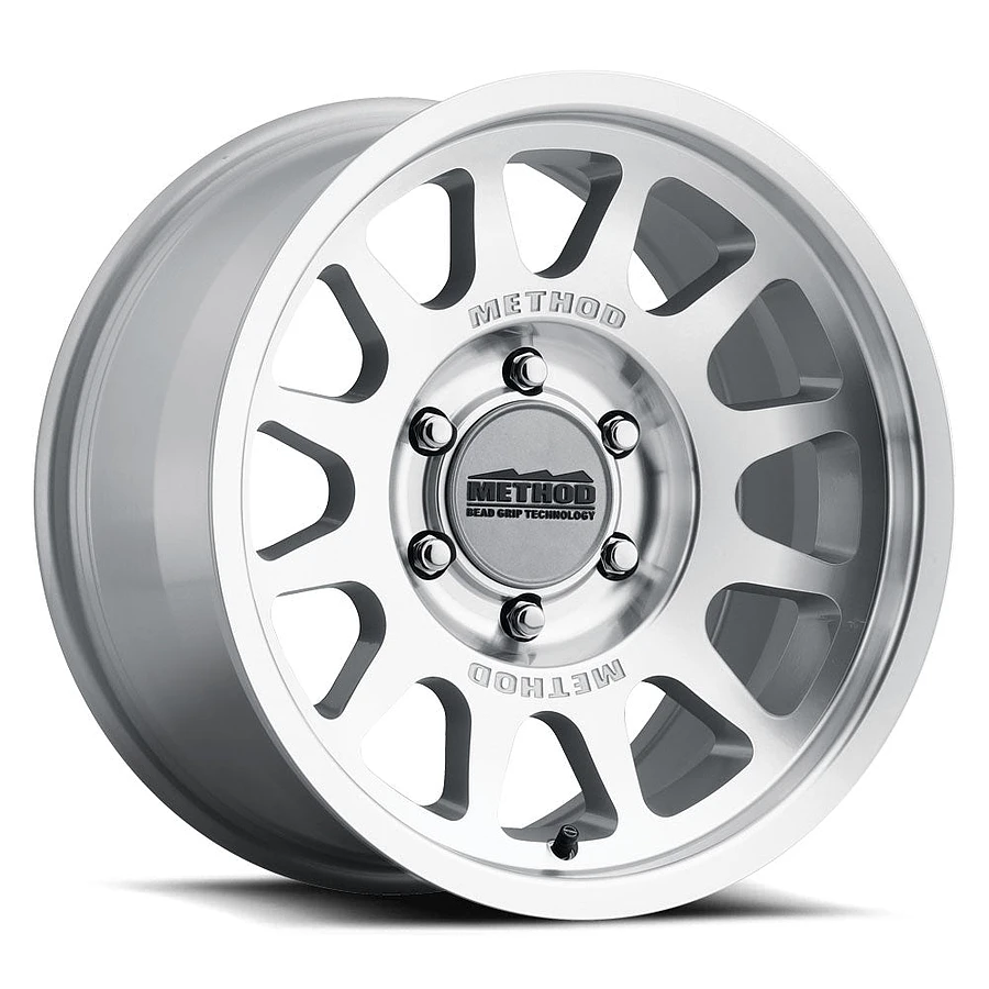 Method - METHOD MR703 Bead Grip Wheels Machined - Clear Coat 17x8.5 Rims 6x135mm ET0mm - rims - 17" diameter - 6x135mm