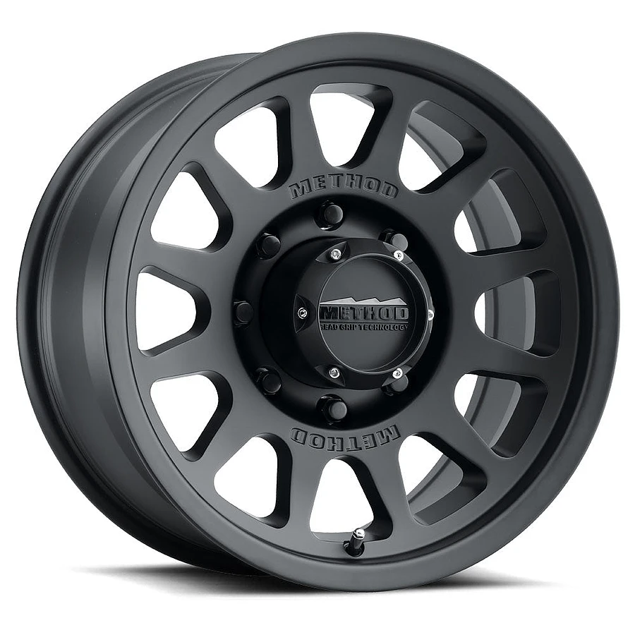 Method MR703 Bead Grip Matte Black 17 Inch Wheels
