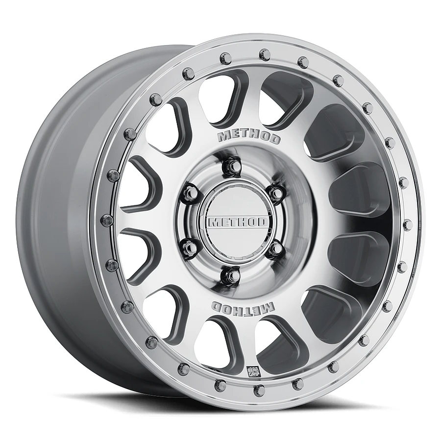 Method - METHOD MR709 HD Bead Grip Wheels Machined - Clear Coat 17x8.5 Rims 6x135mm ET0mm - rims - 17" diameter - 6x135mm