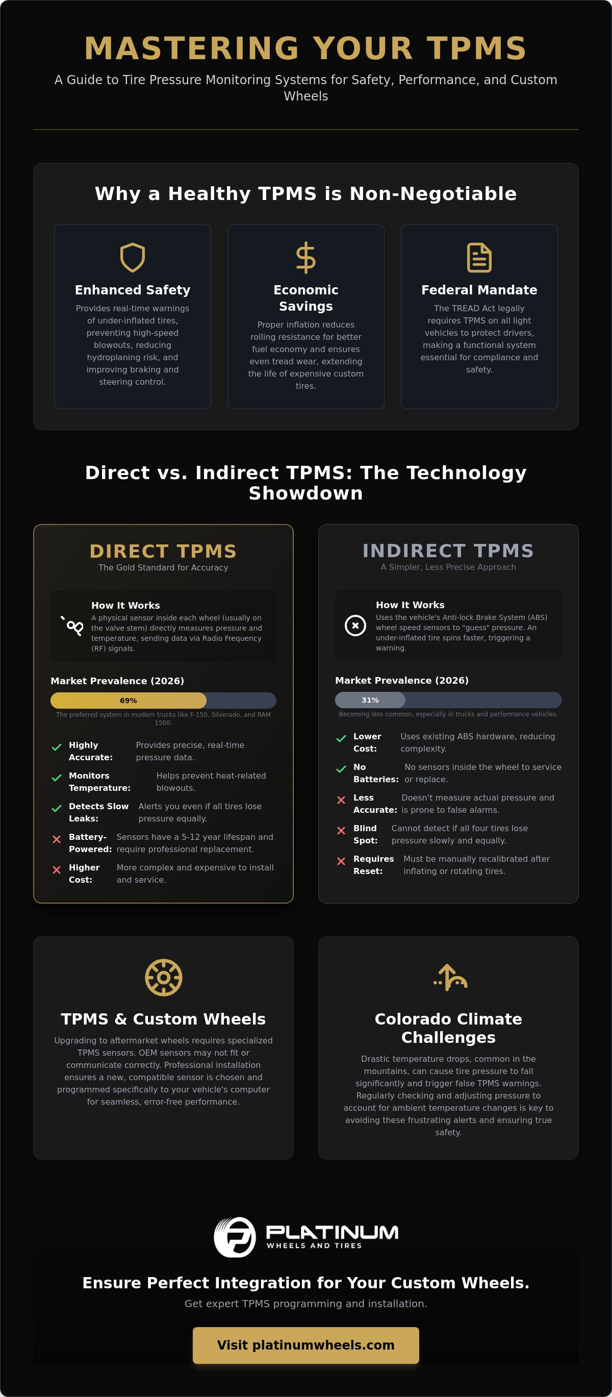 TPMS Sensor Guide: Avoiding the Dash Light Headache in 2026 infographic