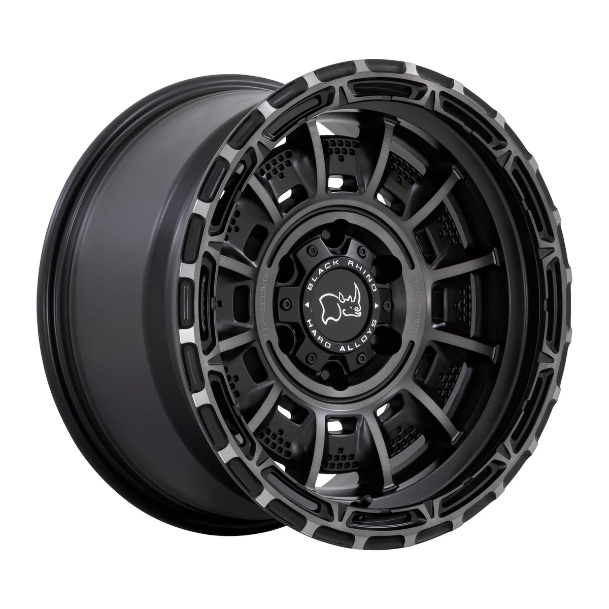 Black Rhino Hard Alloys LEGION MATTE BLACK GRAY TINT Wheel Black Rhino Hard Alloys LEGION MATTE BLACK GRAY TINT Wheel
