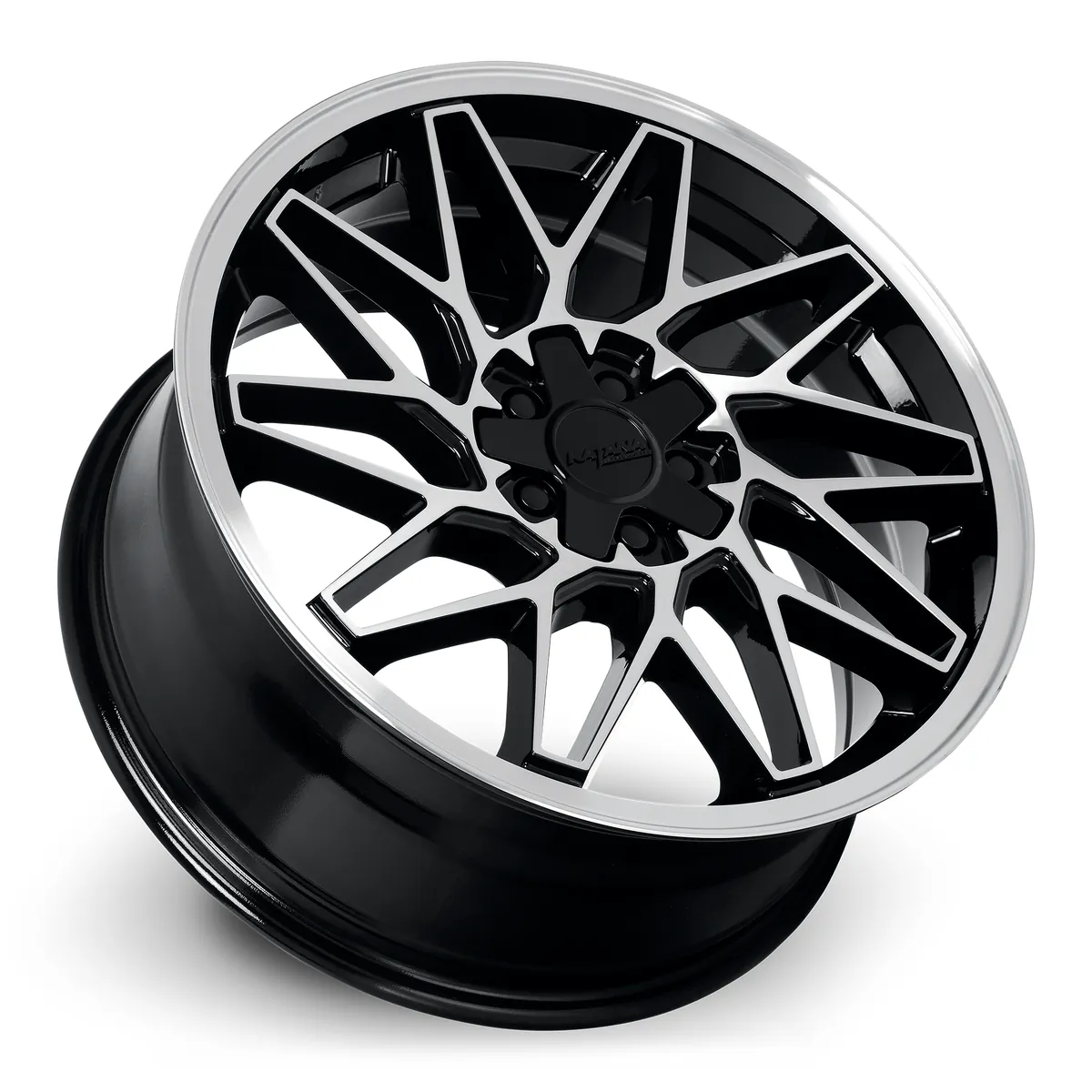 18 Inch Gloss Black Machined Face 5X1055X1143 Rims KR09-188013GBF