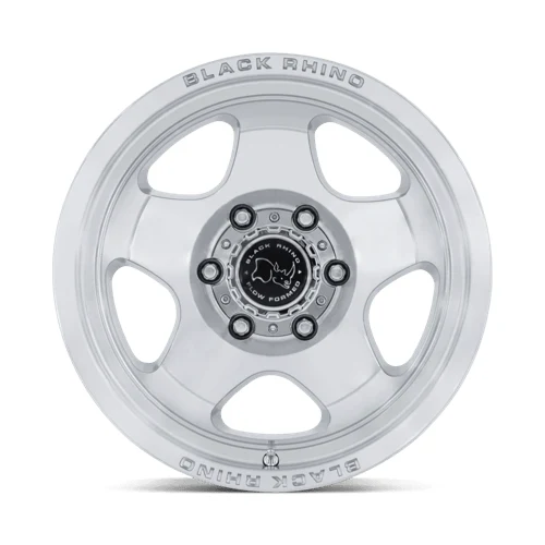 17 Inch GLOSS SILVER W/ MACHINED FACE 6 Lug Rims BR031SD17806820