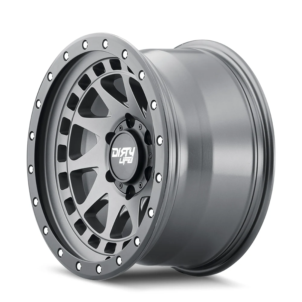 Enigma Pro Satin Graphite Rims for Toyota Tacoma, Toyota 4Runner, Chevy Silverado