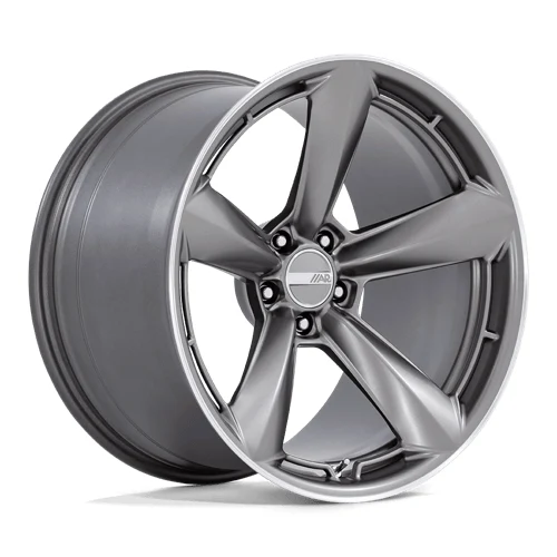 AMERICAN RACING TTF Wheels MATTE ANTHRACITE W/ MACHINED L 20x9.5 Rims 5x120mm ET+15mm 20x9.5 TTF MATTE ANTHRACITE W/ MACHINED L Wheels 5x120 Bolt Pattern ET15