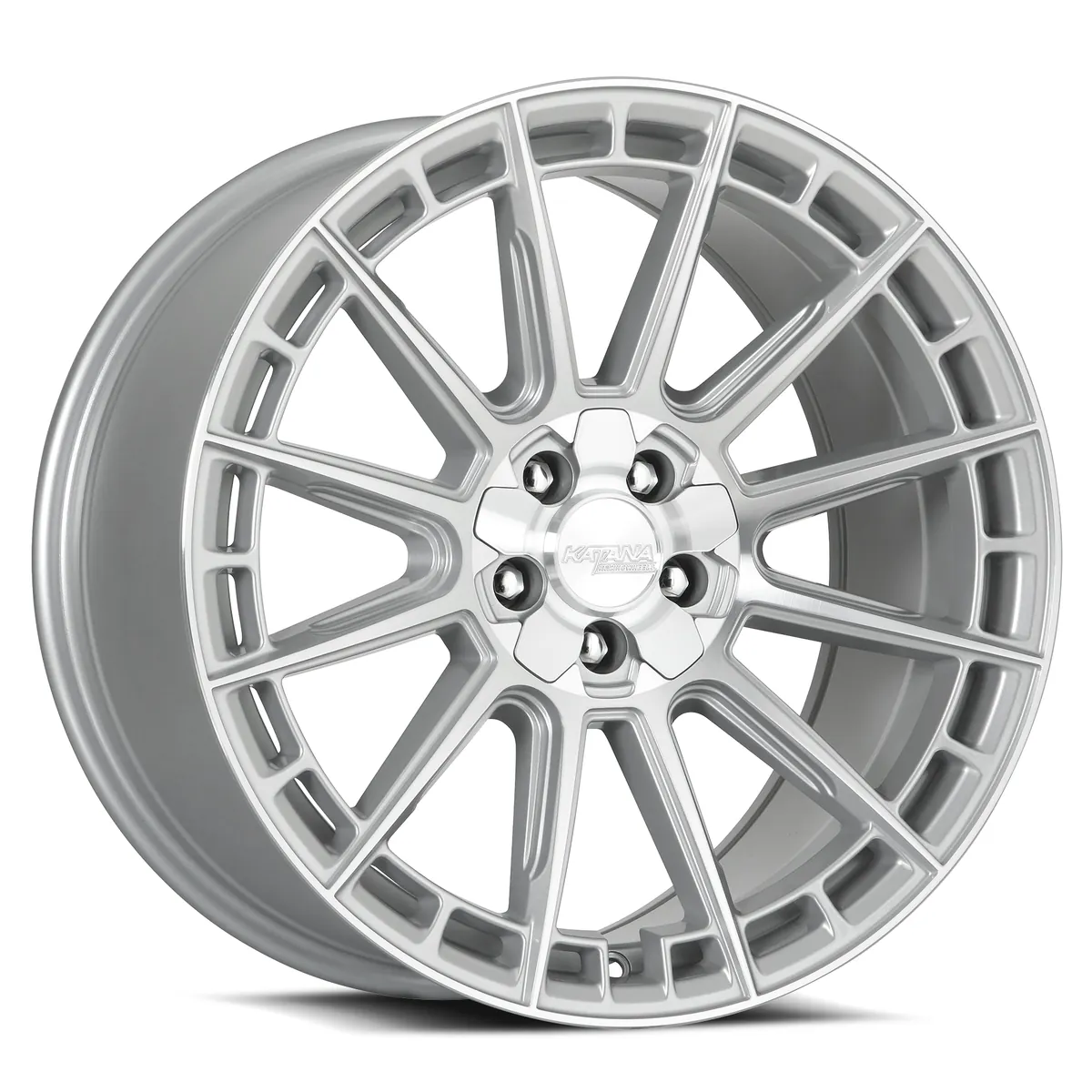 Kr11 Gloss Silver Machined Face Rims 17x7.5 5X120/5X114.3 ET40