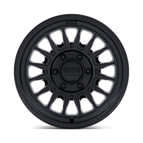 17 Inch MATTE BLACK 6 Lug Rims KM733MX17806832