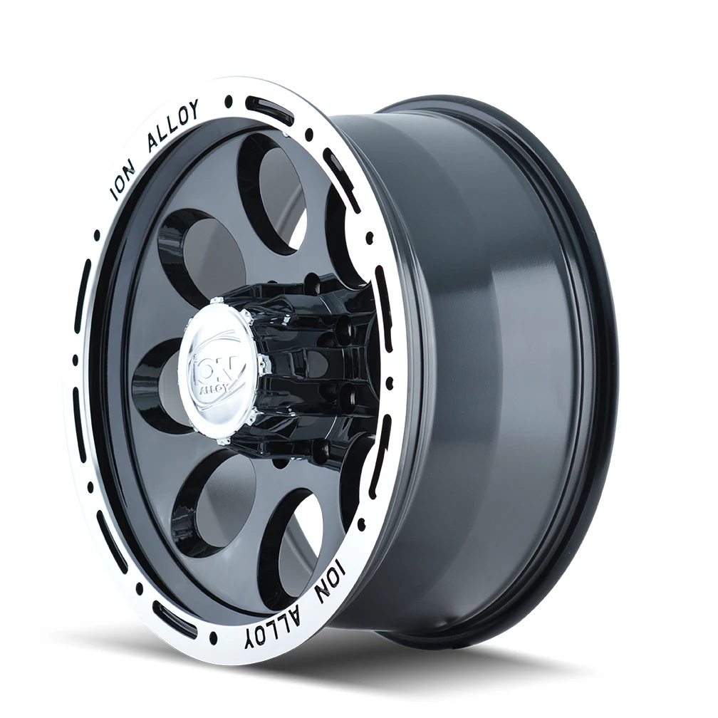 174 Gloss Black Machined Rims for Dodge Ram 2500, Dodge Ram 3500, Chevy Silverado 2500 Classic