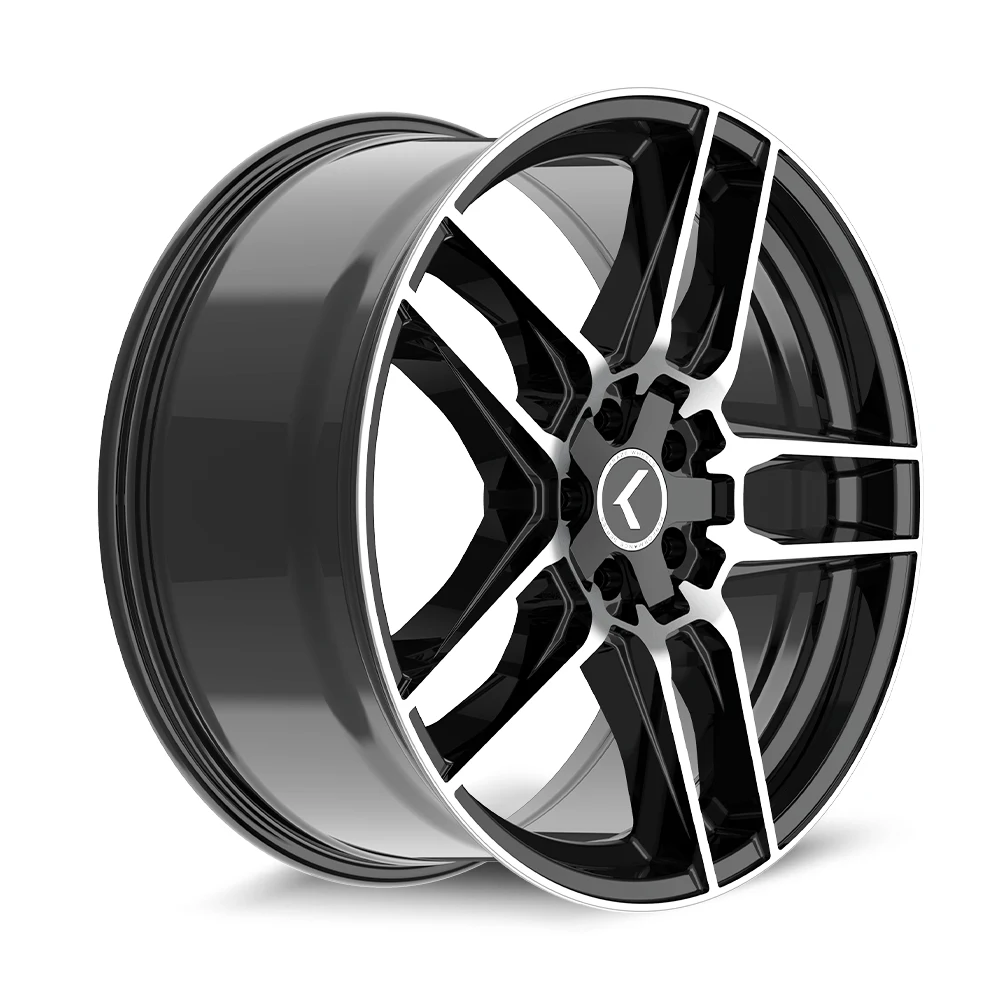 18 Inch Black Machined 5X112 Rims KR197-8809BM30